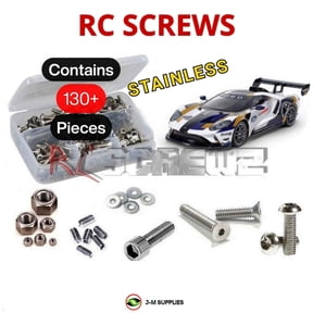 RCScrewZ Stainless Screw Kit tam251 for Tamiya TT-02 2020 Ford GT Mk II 1/10 4WD (#58689) | SET