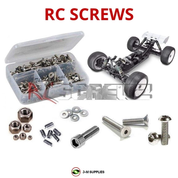 RCScrewZ Stainless Screw Kit tek011 for Tekno RC ET48.3 1/8th Electric (#TKR5602) RC Truggy | SET
