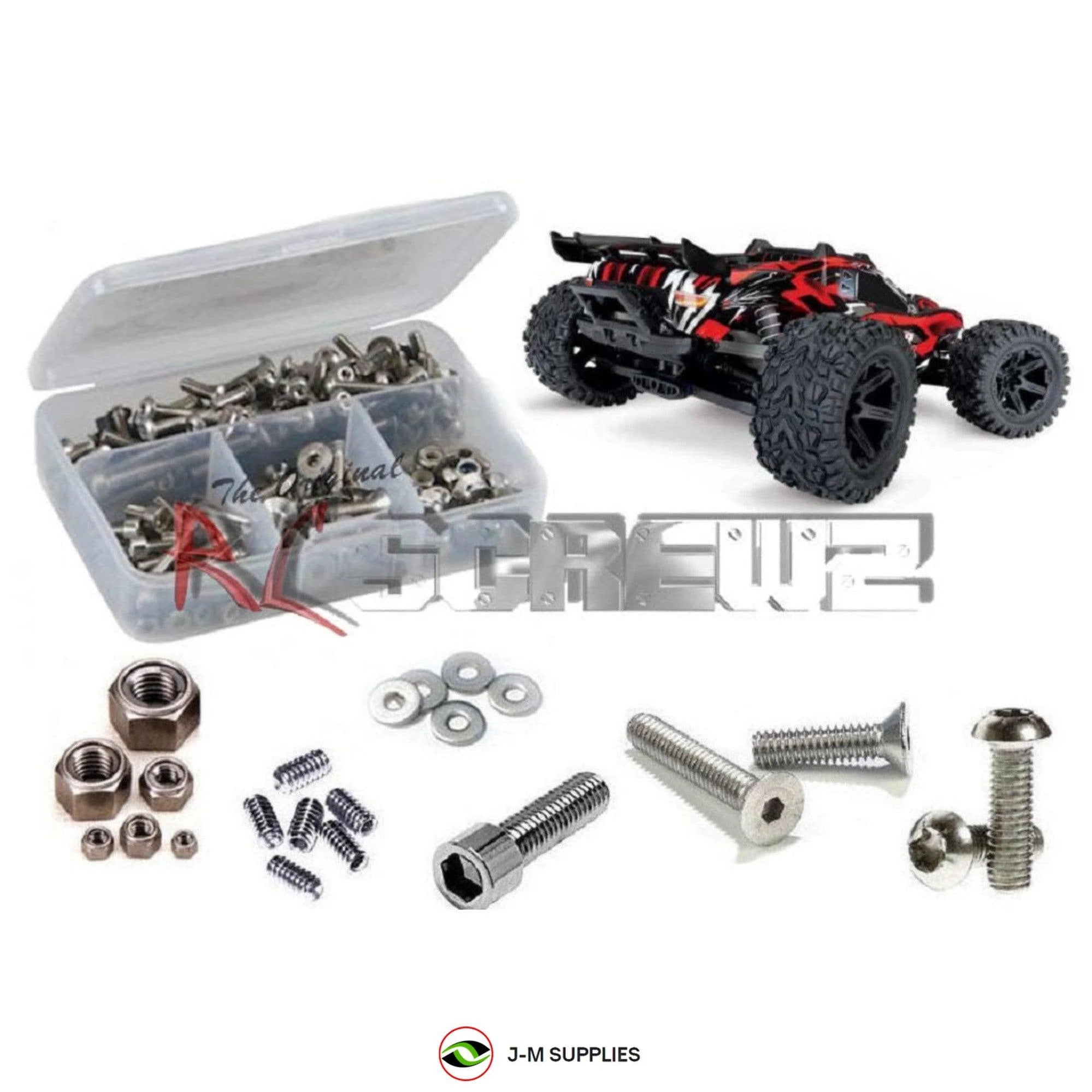 Amortisseurs avant et arrière en métal RC, 4 pièces, pour voitures SLASH 1/10 RC (noir) | Leroy Merlin