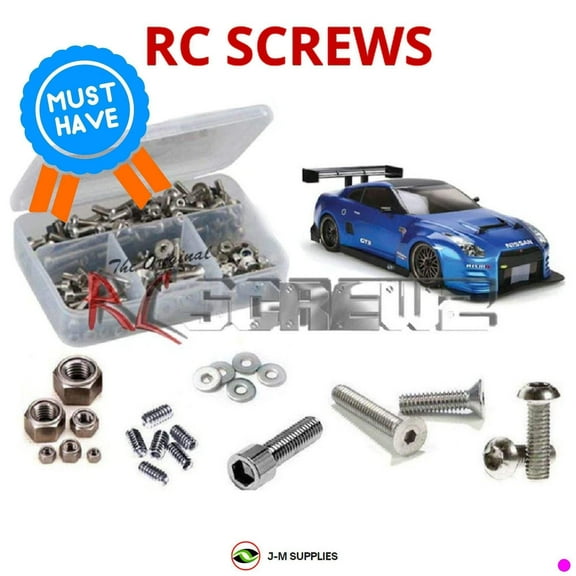 RCScrewZ Stainless Screw Kit vat014 for Vaterra RC V100-C Series 1/10 Onroad RC Car | SET