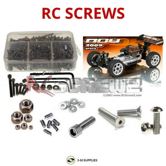 RCScrewZ Stainless Screw Kit xra029 for Team XRAY XB808 2009 Spec #350004 RC Car | SET