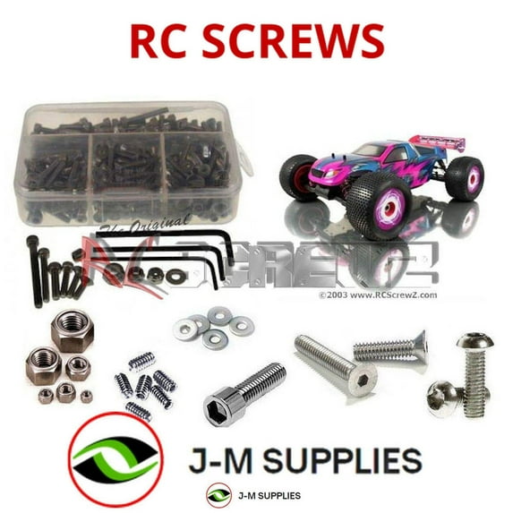 RCScrewZ Stainless Screw Kit xra037 for Team XRAY XT8e 1/8 Truggy #350300 RC Car | SET