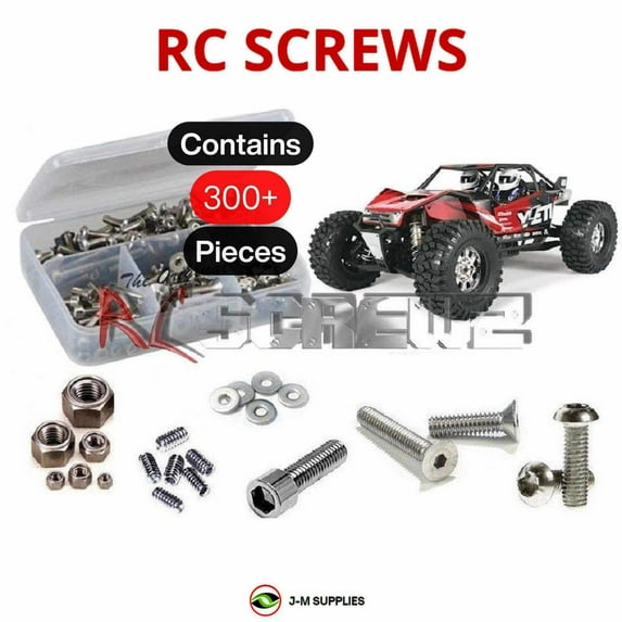 RCScrewZ Stainless Screw Kit axi017 for Axial Racing Yeti XL 1/8 4WD RTR #90032 /#90038 Buggy | SET