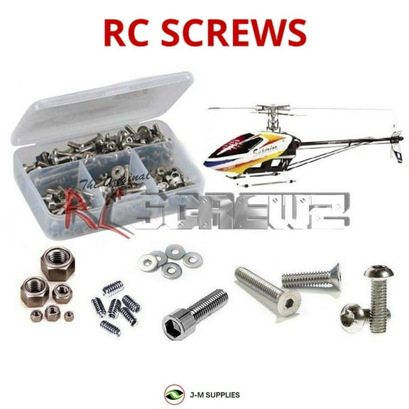 RCScrewZ Stainless Steel Screw Kit alg030 for Align 700e F3C V2 RC Car | SET
