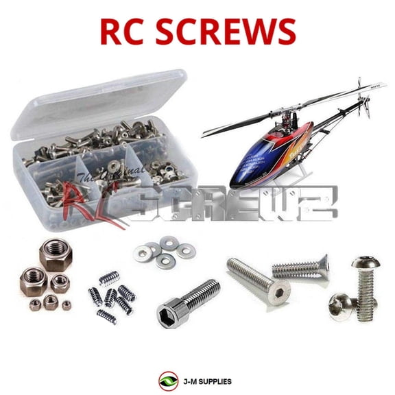 RCScrewZ Stainless Steel Screw Kit alg037 for Align T-REX 700XN #RH70N12XT Helicopter RC | SET