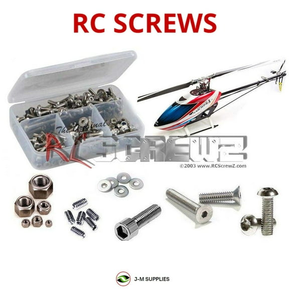 RCScrewZ Stainless Steel Screw Kit alg040 for Align 760X Dominator Helicopter RC | SET