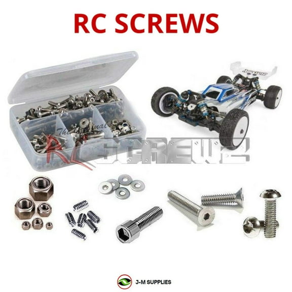 RCScrewZ Stainless Steel Screw Kit asc115 for Associated RC10B6.3/D (#90030) | SET