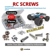 RCScrewZ Stainless Steel Screw Kit asc131 for Associated Rival MT10 #20516 RC Car | SET