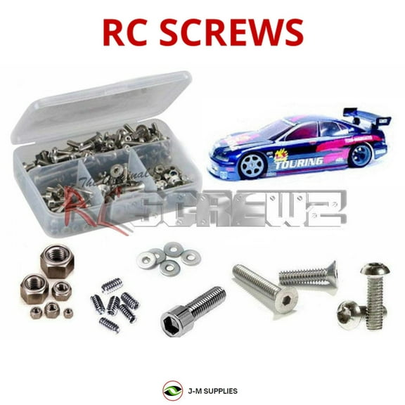 RCScrewZ Stainless Steel Screw Kit ass007 for Team Associated RC10L3 1/10 On-road | SET
