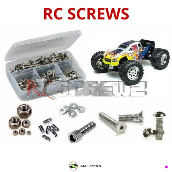 RCScrewZ Stainless Steel Screw Kit ass031 for Associated Mini MGT 1/10 Nitro MT (#ASC20515) | SET