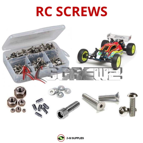 RCScrewZ Stainless Screw Kit ass050 for Associated B4.2 RTR/Factory 1/10 2WD Buggy (#9042) | SET