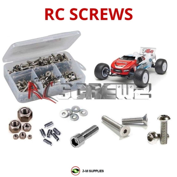 RCScrewZ Stainless Steel Screw Kit ass051 for Associated T4.2 RTR/Factory RC Car | SET