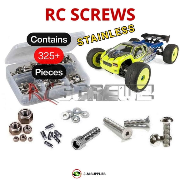 RCScrewZ Stainless Screw Kit ass089 for Team Associated RC8 T3.1 Nitro 1/8 4WD Truggy (#80937) | SET