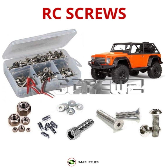 RCScrewZ Stainless Steel Screw Kit axi010 for Axial Racing SCX10 Dingo #90021 RC Car | SET