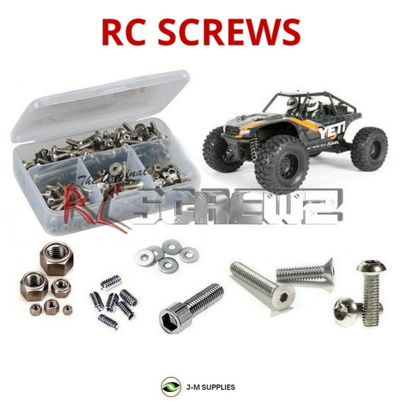 RCScrewZ Stainless Steel Screw Kit axi026 for Axial Racing Yeti Jr. 1/18th 90054 RC Car | SET