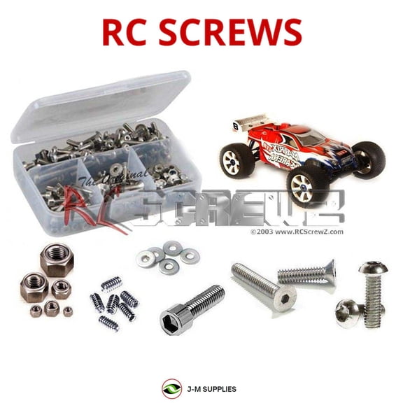 RCScrewZ Stainless Steel Screw Kit cen007 for CEN Racing Arena TR/FR RC Car | SET