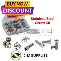 RCScrewZ Stainless Steel Screw Kit cor014 for Corally Radix XP 6s #C-00185 RC Car - Complete Set