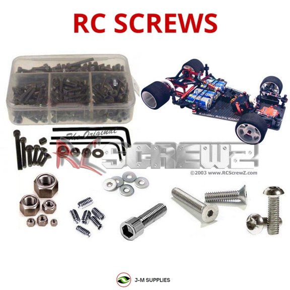 RCScrewZ Stainless Steel Screw Kit crc006 for CRC Gen X RC Car | SET