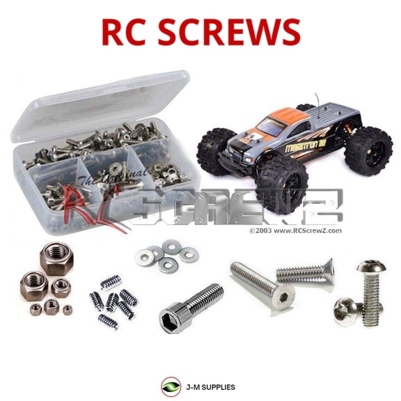 RCScrewZ Stainless Steel Screw Kit dhk008 for DHK Hobby Megatron 8e RC Car | PRO