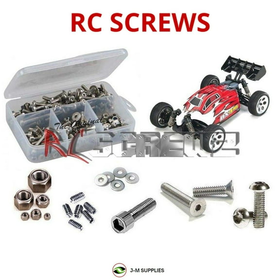 RCScrewZ Stainless Steel Screw Kit drom003 for Dromida BX4.18 RTR RC Car | SET