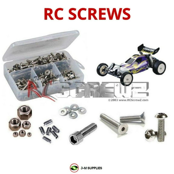 RCScrewZ Stainless Steel Screw Kit dur001 for Duratrax Evader BX RTR/Pro RC Car | SET
