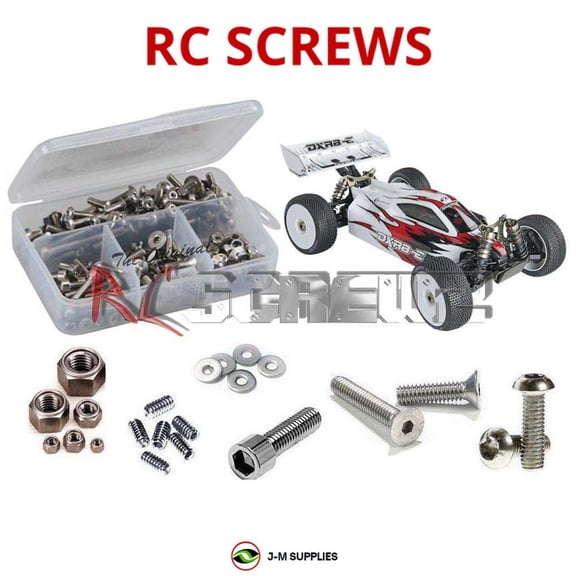 RCScrewZ Stainless Steel Screw Kit dur034 for Duratrax DXR8-e RTR 1/8 Buggy | SET