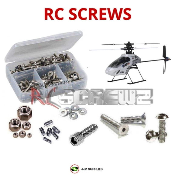 RCScrewZ Stainless Steel Screw Kit efl004 for E-Flite Blade CP Pro Helicopter | SET