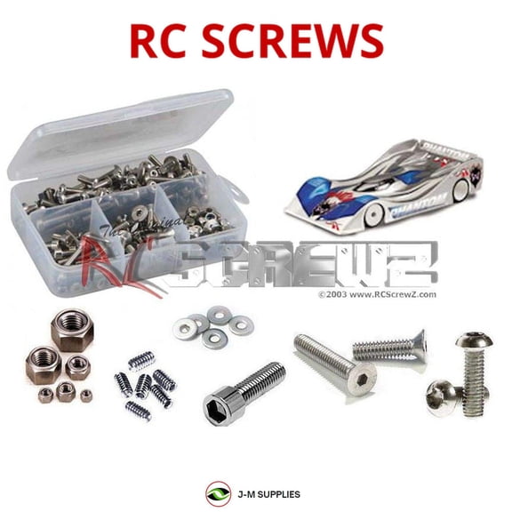 RCScrewZ Stainless Steel Screw Kit ftx001 for FTX Racing Phantom 1/12 RC Car | SET