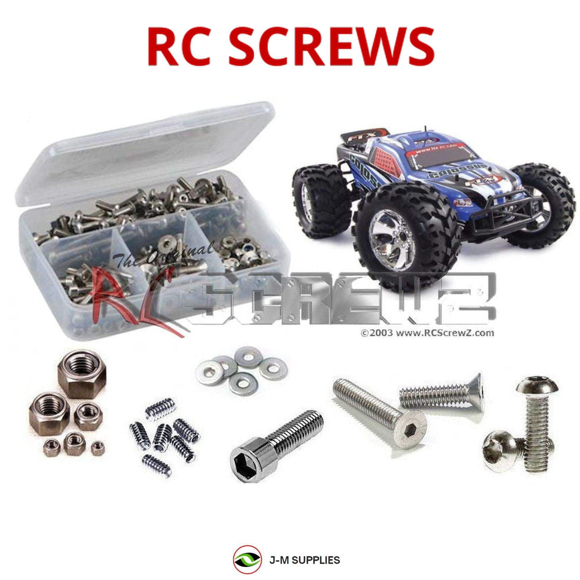RCScrewZ Stainless Steel Screw Kit ftx011 for FTX Colossus 1/8th ...
