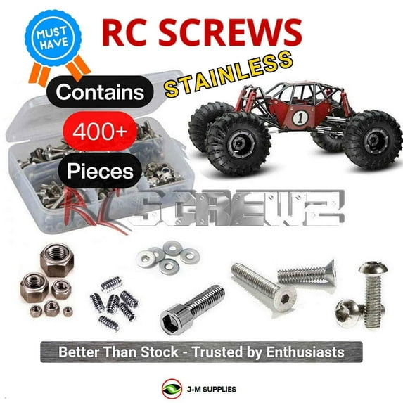 RCScrewZ Stainless Steel Screw Kit gma001 for GMade R1 Rock Crawler #GM51000 RC Car | SET