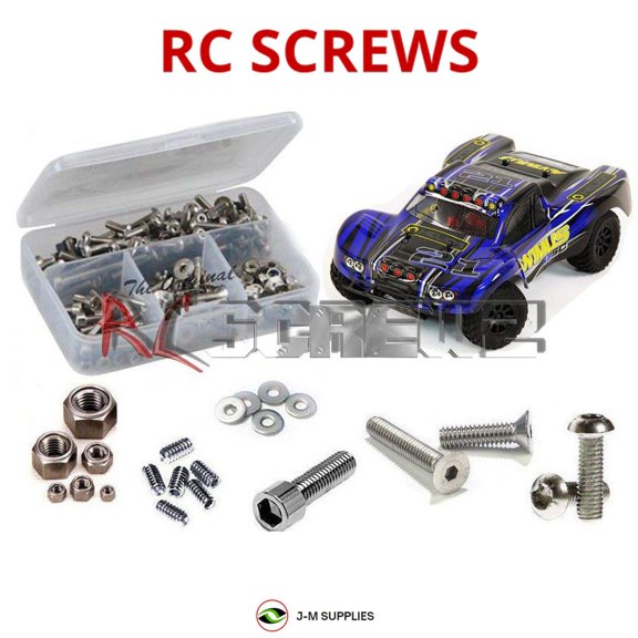 RCScrewZ Stainless Steel Screw Kit helrc007 for Helion RC Animus 18SC RC Car | SET