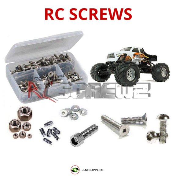 RCScrewZ Stainless Steel Screw Kit helrc013 for Helion RC Intrusion XLR RC Car | SET