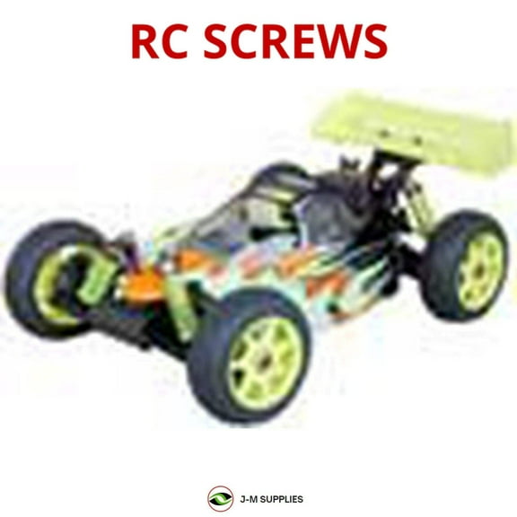 RCScrewZ Stainless Steel Screw Kit hot001 for Hot Bodies Lightning RTR/Pro 1/8th RC Car | SET