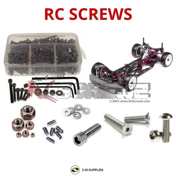 RCScrewZ Stainless Steel Screw Kit hot023 for Hot Bodies TCX Sedan RC Car | SET