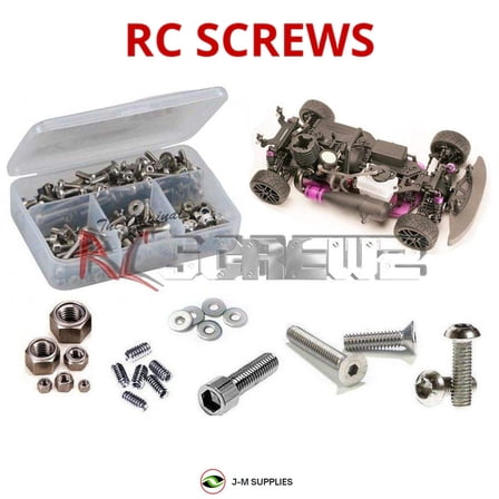 RCScrewZ Stainless Steel Screw Kit hpi002 for HPI Racing RS4 3 SS RC Car | SET
