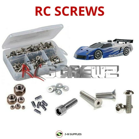 RCScrewZ Stainless Steel Screw Kit hpi015 for HPI Racing RS4 3 RTR RC Car | SET