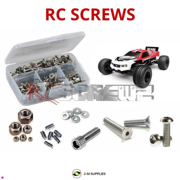 RCScrewZ Stainless Steel Screw Kit hpi045 for HPI E-Firestorm 1/10 Stadium Truck (#105862) | SET