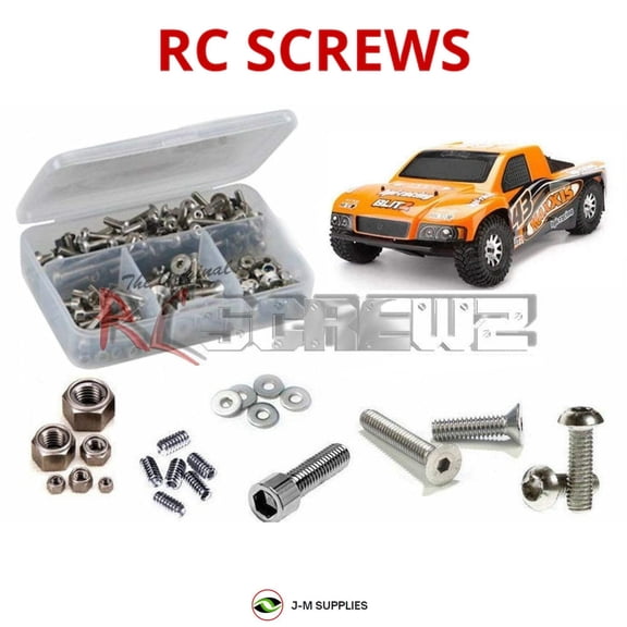 RCScrewZ Stainless Steel Screw Kit hpi055 for HPI Racing Blitz Short Course (#103171) | UPG