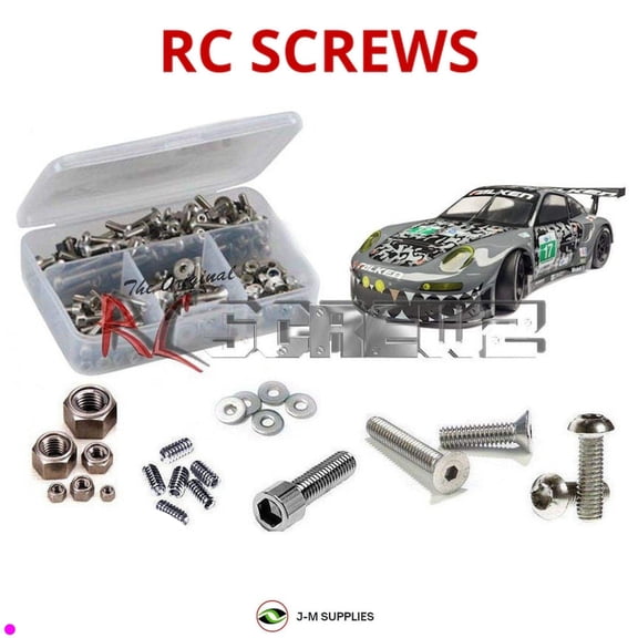 RCScrewZ Stainless Steel Screw Kit hpi084 for HPI Racing RS4 Sport 3 Flux (#114350) | SET