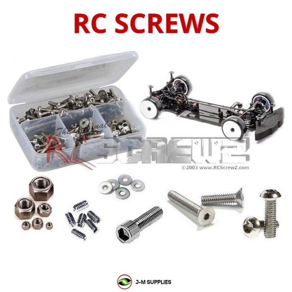 RCScrewZ Stainless Steel Screw Kit inf001 for Infinity IF14 EP TC Touring 1/10th RC Car | SET