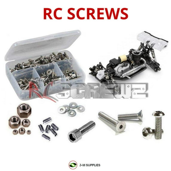 RCScrewZ Stainless Screw Kit hot049 for Hot Bodies D815 Nitro 1/8 Off Road Competition Buggy (114615) | PRO