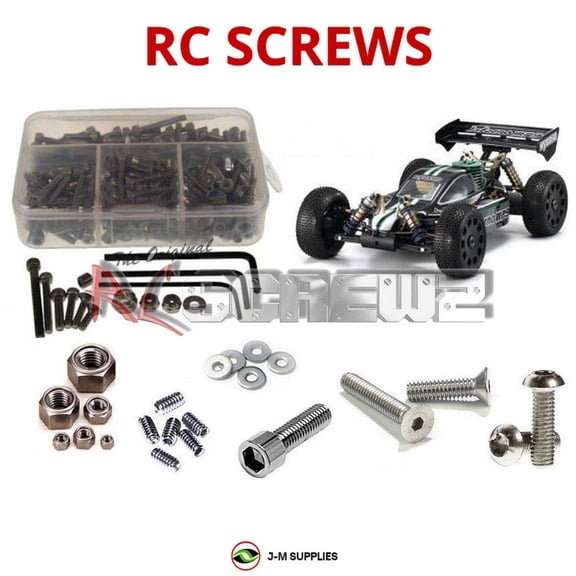 RCScrewZ Stainless Steel Screw Kit kyo110 for Kyosho MP9/SE RC Car | SET