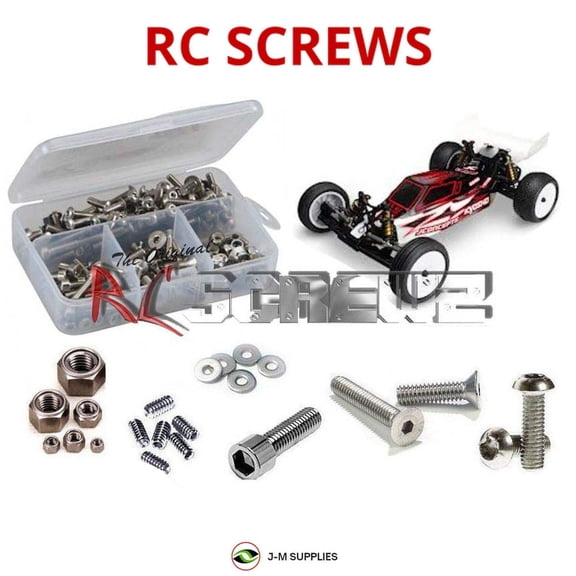 RCScrewZ Stainless Steel Screw Kit kyo144 for Kyosho RB6 RC Car | SET