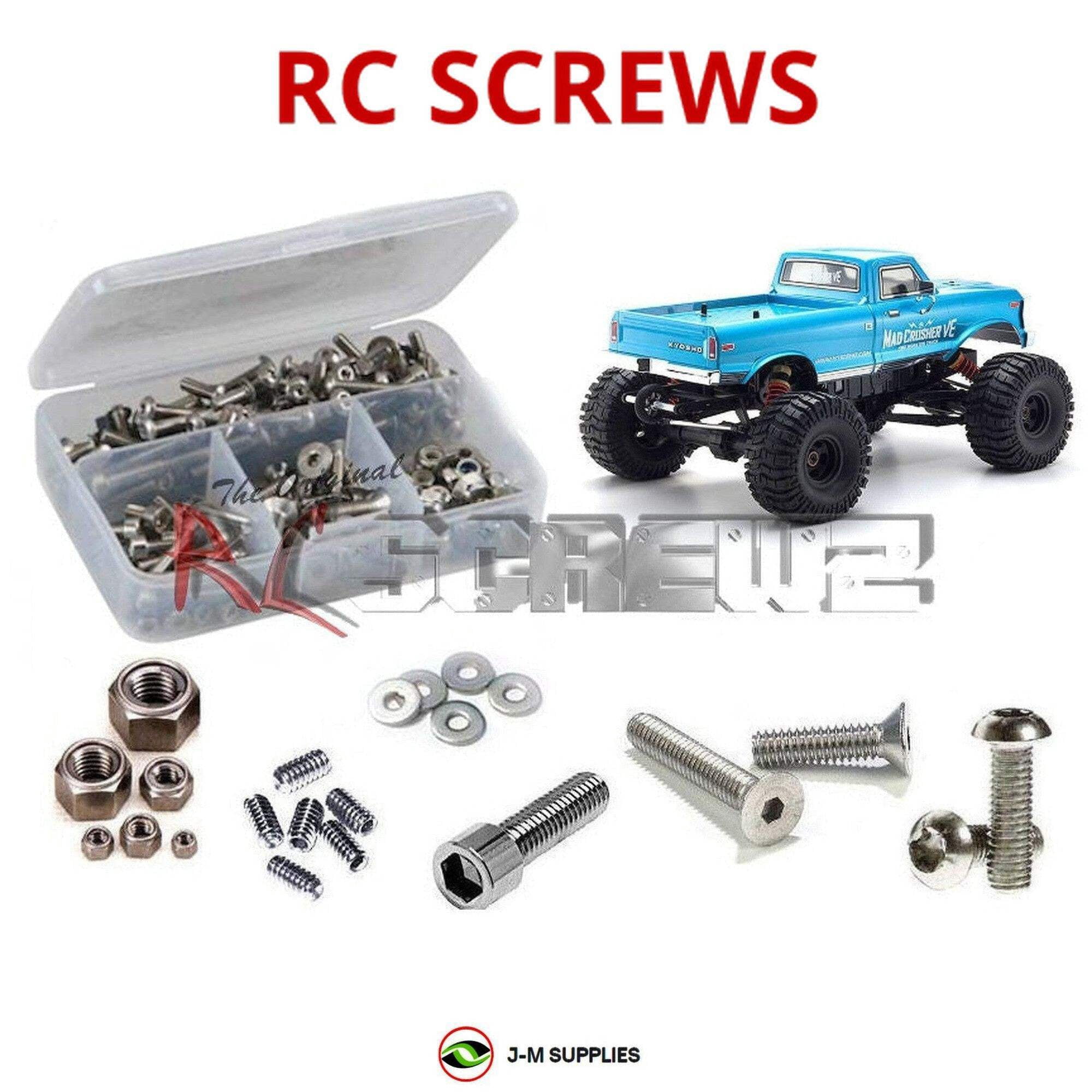 RCScrewZ Stainless Steel Screw Kit kyo194 for Kyosho Mad Crusher