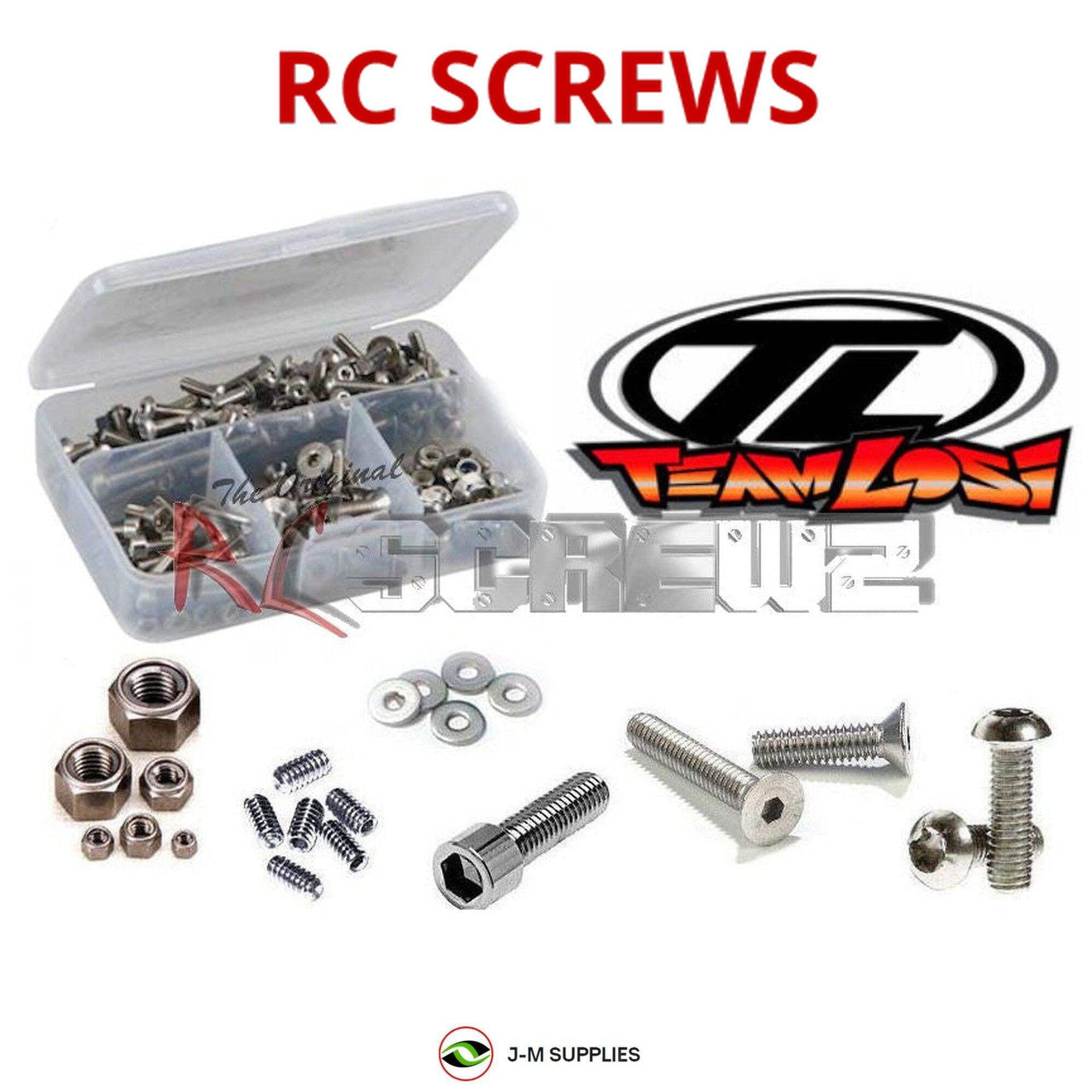 Kit De Vis Inox RCScrewZ Pour Moto RC Kyosho NSR 500 - 155+ Pièces, Modèle Kyo039, 1/8