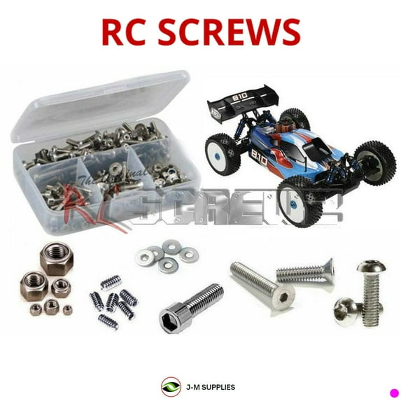 RCScrewZ Stainless Steel Screw Kit los055 for Losi 810 RTR Nitro 1/8 LOSB0021 | SET