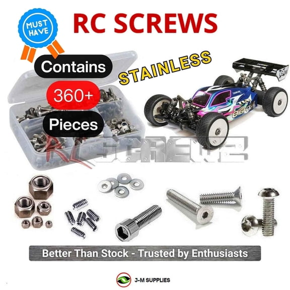RCScrewZ Stainless Steel Screw Kit los105 for Losi 8ight-Xe 1/8 Buggy TLR04008 RC Car | SET