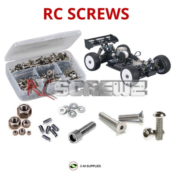 RCScrewZ Stainless Steel Screw Kit mug038 for Mugen Seiki MBX8 Nitro 1/8 E2021 RC Car | SET