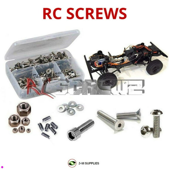 RCScrewZ Stainless Steel Screw Kit rc4wd006 for RC4WD Gelande II / D90 1/10 4WD Rock Crawler | SET