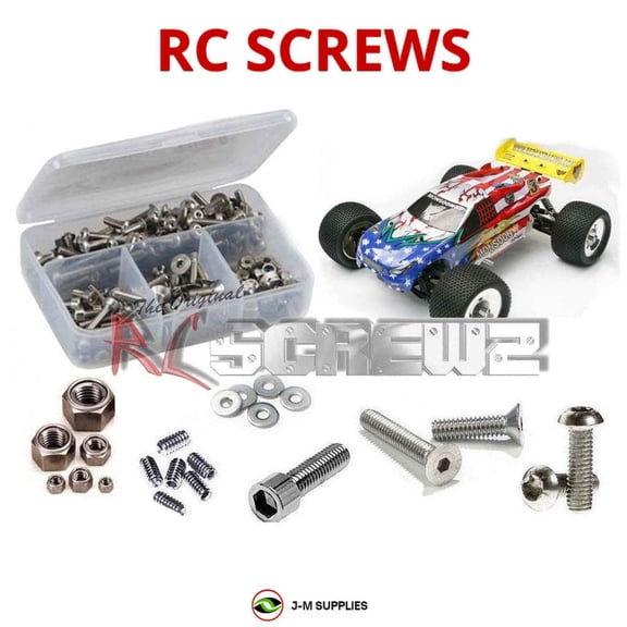 RCScrewZ Stainless Steel Screw Kit rcr003 for RedCat Racing Monsoon / XP RC Car | SET